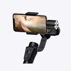 Tripod ile 2019 fabrika el taşınabilir profesyonel stabilisateur smartphone gimbal