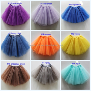 Tutù Professionale a 3 Strati in <span class=keywords><strong>Tulle</strong></span> di Poliestere per Bambine, Ragazze e Adulti, <span class=keywords><strong>Gonna</strong></span> da Balletto Acqua - Product Image 4