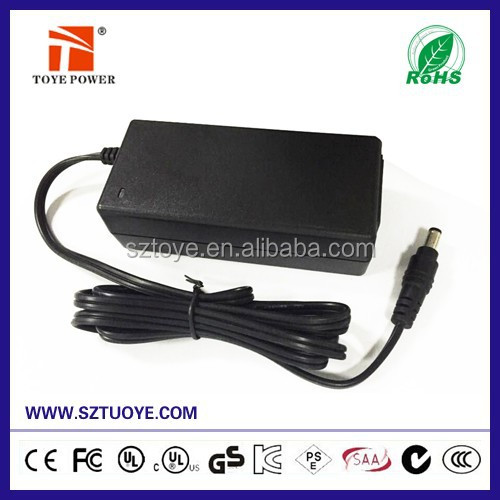 Entrée AC100-240V DC 5 v 5a alimentation sortie cordon 1.5 M 25 w 5 volt 5 amp ac/dc adaptateur secteur avec 5.5x2.1 DC plug