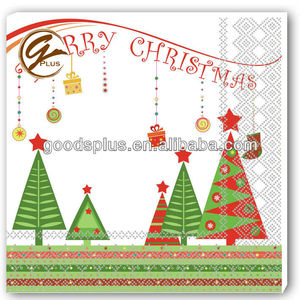 Serviettes en papier colorées en gros, nouveau modèle noir 33x33 pour Noël, Pâques et la Journée de la Terre - Product Image 5