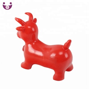 Taureaux gonflables écologiques en PVC certifiés CE avec musique pour enfants, <span class=keywords><strong>jouet</strong></span> animal pour jeux en extérieur - Product Image 5