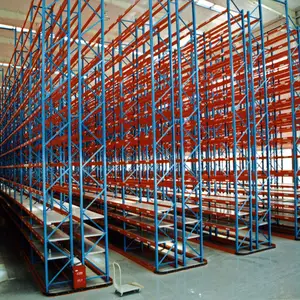 ที่มีคุณภาพดีโลจิสติกอุปกรณ์หนักการจัดเก็บคู่ลึกพาเลท Racking