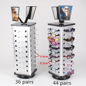 Luxury Eyeglass Shop Interior Customized Sunglasses Display Rack Design - Product Image 2