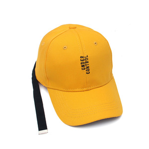 Thời Trang Đồng Bằng Mũ Bóng Chày Tùy Chỉnh Thêu Có Thể Điều Chỉnh Hàn Quốc Phong Cách Dây Đeo Dài Cha <span class=keywords><strong>Hat</strong></span> - Product Image 2