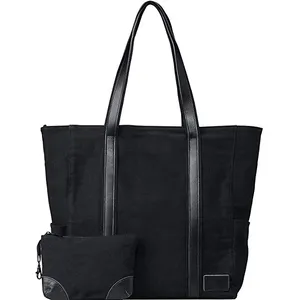 Bolsa para laptop feminina, bolsa para laptop de 15-15.6 polegadas para negócios e viagens