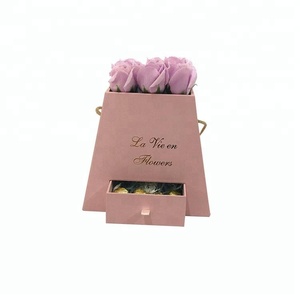 Bán Buôn Chất Lượng Cao Đẹp Tông Giấy Hộp Hoa Với Ngăn Kéo - Product Image 2