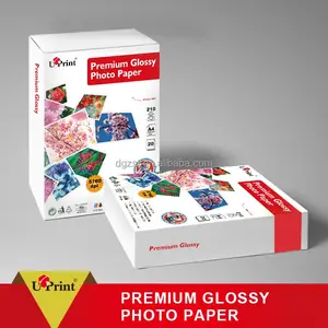 Kualitas Terbaik Kertas Foto Glossy 180G A4 Lembar untuk Epson Canon Printer Inkjet