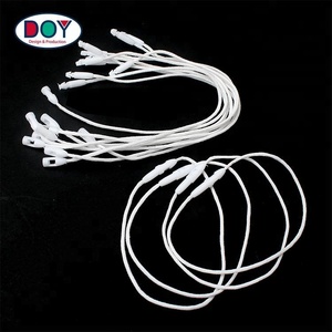 Vente en gros d'étiquettes volantes à balles Serrure à joint avec cordon en coton ciré de couleur personnalisée pour vêtement et sacs - Product Image 6