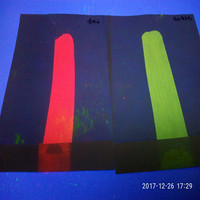 Poudre de pigment fluorescent UV organique 365 nm et 254 nm, colorant en poudre organique, pigment photoluminescent
