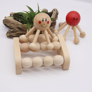 Vendita calda 3 Righe <span class=keywords><strong>Shiatsu</strong></span> Rullo Del Piede di Legno Massaggiatore per il <span class=keywords><strong>fitness</strong></span> - Product Image 1