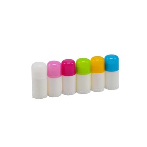 2.5g Mini Son môi Ống kẹo màu rỗng nhỏ lugency portative nhựa đầy màu sắc rõ ràng Lip Balm Ống container bơm lại - Product Image 4