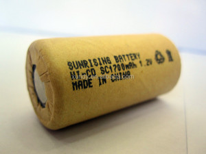 電動工具用Sub- 1.2V <span class=keywords><strong>nicd</strong></span> 1800mAh SCバッテリー - Product Image 5