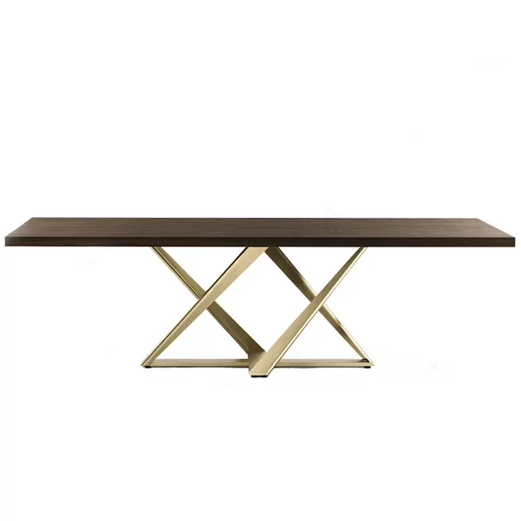 live edge dining table gold stainless steel x design woods dinning table set 8 seater wood modern