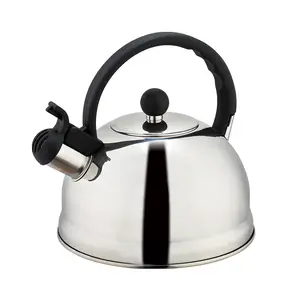不锈钢口哨水壶简易家用厨房电器半球形多色2.5L口哨茶壶