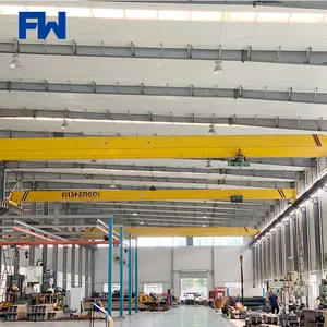 Brug Kraan Enkele Ligger Overhead Crane 5 ton Hoist En Elektrische Takel 50kg