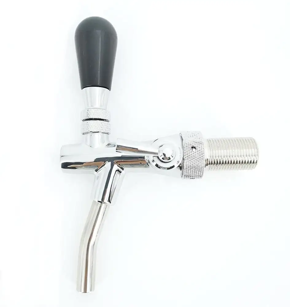 GHO chrome plated brass Compensator Beer Tap