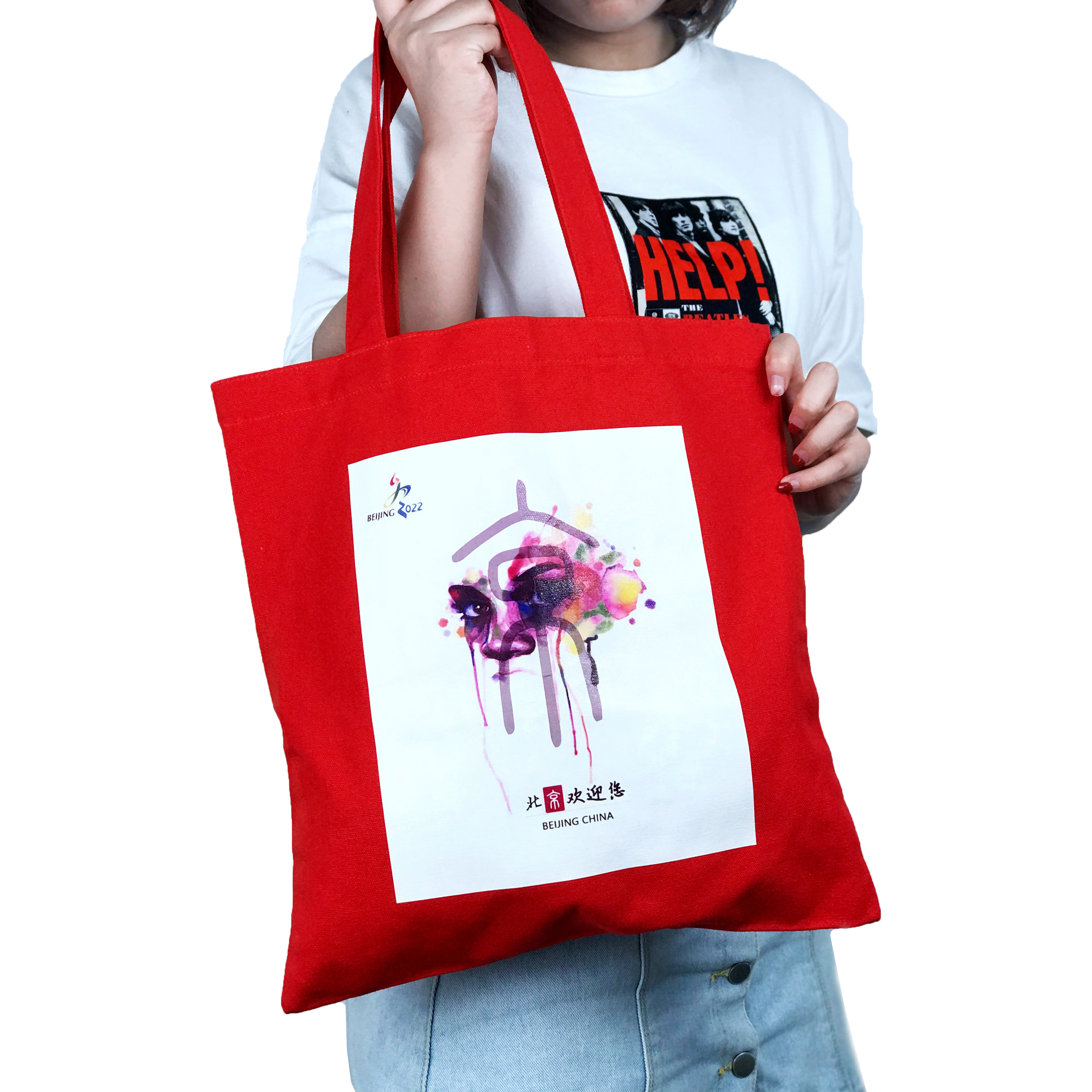 Пользовательские натуральные чистые простые переработанные сумки для покупок из льна, хлопковые сумки, холщовые сумки-тоут