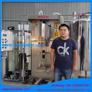 complete sachet water production line/mineral water machine price/reverse osmosis water system price