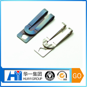 Tùy chỉnh vành đai phẳng Clip kim loại mùa xuân thép với Carbon Brass kẽm-bền và phong cách - Product Image 5