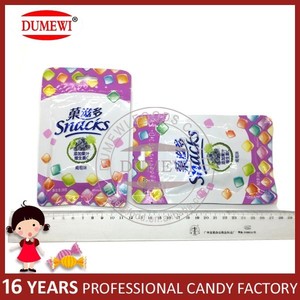 El buen Gusto Con Sabor A Fruta de Uva Crujiente Suave Masticar <span class=keywords><strong>Caramelos</strong></span> - Product Image 4