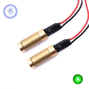 5 V 532nm 30 Mw Hijau Laser Diode Industri Adjustable Fokus Laser