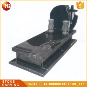 Haute Qualité <span class=keywords><strong>Chine</strong></span> <span class=keywords><strong>Monument</strong></span> Pierre Tombale En Granit Noir - Product Image 6