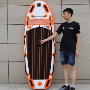 Planche de SUP gonflable miniature en gros pour le surf, la pêche, la plongée et le sauvetage pour enfants, <span class=keywords><strong>bodyboard</strong></span> avec aileron, pagaie et sac - Product Image 3