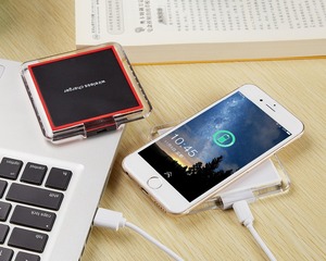 Shenzhen OEM cristallo universale 5V 2A veloce Wireless supporto del caricatore di <span class=keywords><strong>legno</strong></span> per il telefono cellulare - Product Image 3