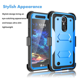 Chống sốc Rugged Heavy Duty Holster Trường Hợp Bìa Cho LG LV5/K10 2017/K20 Cộng Với - Product Image 6