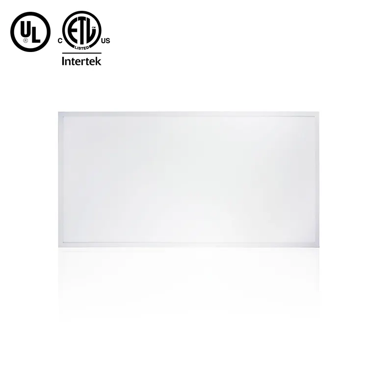 ETL-panneau lumineux led 1200x300, 2x4, 60w, panneau plat