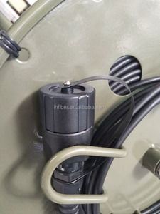 Tambor de cable de <span class=keywords><strong>fibra</strong></span> blindado móvil retráctil portátil para entornos hostiles/carro de carrete/con conector impermeable PDLC - Product Image 6