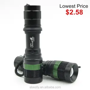 2000 Lumens Q5 LED ZOOM Zoom ZOOM 18650 Senter Obor Lampu Zoom Senter