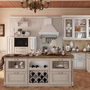 Custom Classic Case Container di Disegno Della Cucina/Classic Country Style Armadi Da Cucina Mobili - Product Image 1