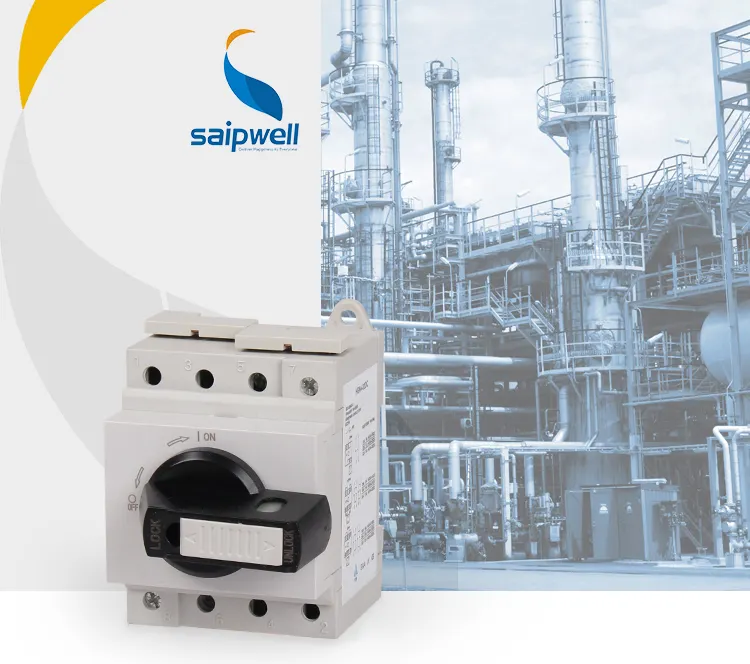 2014 Saip/Saipwell Nova bateria Solar DC interruptor isolador de bateria dupla