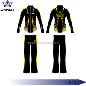 최신 디자인 승화 맞춤형 스포츠 트랙수트 치어리딩 워밍업 재킷 치어 및 댄스 팀용 - Product Image 6