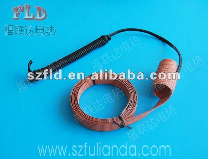 La certification de RoHS de la CE adaptent la ceinture aux besoins du client de chauffage de silicone