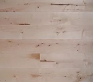 Comune di grado acero naturale di pavimenti in legno