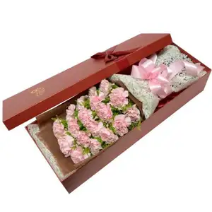 2018卸売美しい花配送帽子ボックス包装中国での販売