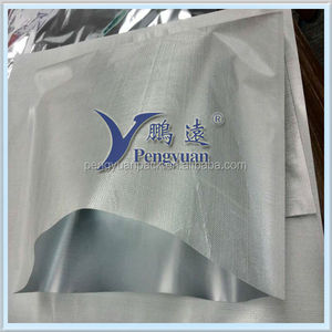हांग्जो एक पक्ष लेपित चांदी एल्यूमीनियम पन्नी शीसे रेशा कपड़ा - Product Image 5
