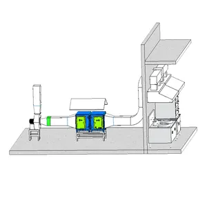 esp filter kitchen ecology unit for industrial kitchens
