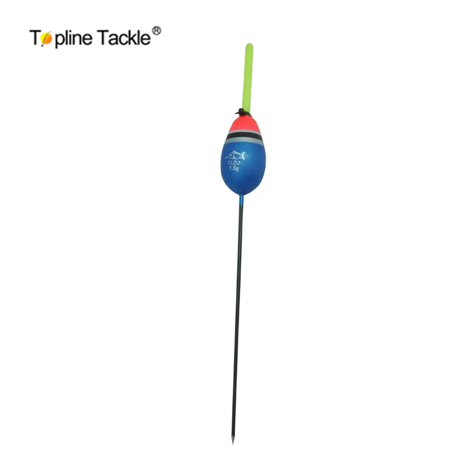 1.5g flotteur Audacieux Queue Verticale Bouée Flotteur De Pêche Ensemble 5 pcs/ensemble Bobber Rivière Ruisseau Carassins Barguzinsky Sapin Bas flotteurs