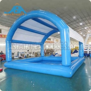 Piscina gonfiabile con Tetto, <span class=keywords><strong>Piscine</strong></span> Gonfiabili <span class=keywords><strong>Per</strong></span> I Bambini Gioco di Acqua - Product Image 4