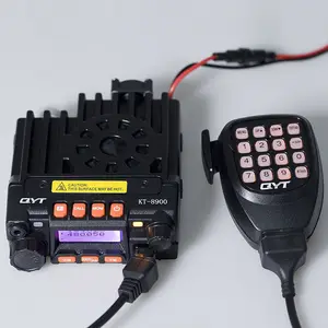 זול QYT KT8900 משדר נייד להקה כפולה VHF/UHF 136-174/400-480MHz 25/20W מיני רכב רדיו