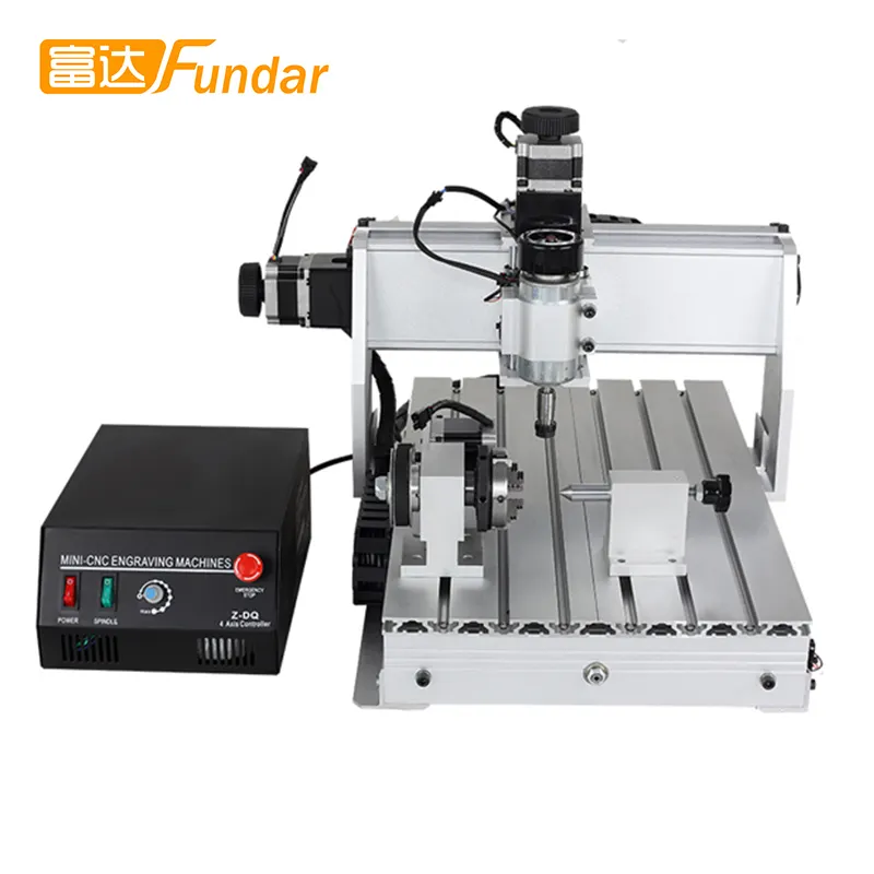 핫 세일 미니 CNC 라우터 3040 4 축 CNC 밀링 기계 공장 가격