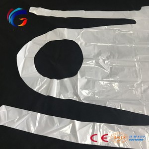 Giá rẻ số lượng lớn bán buôn nhà bếp nhựa dùng một lần Tạp dề PE cho thực phẩm dịch vụ - Product Image 4