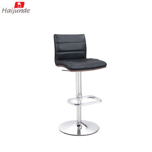 square <strong>Replacement</strong> <strong>Seats</strong> Swivel Rustic Nine Check Stick Adjustable <strong>bar</strong> <strong>Stool</strong> in Cream PU - Product Image 2