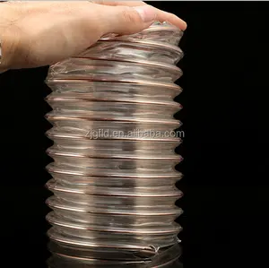 PU TPU En Plastique en spirale en acier tuyau d'aspiration renforcé par produisant la machine