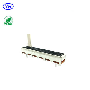 Échantillons gratuits Offres Spéciales arbre en plastique simple bande 20mm 30mm 45mm voyage B10K B103 B10K ohm potentiomètre à glissière - Product Image 3