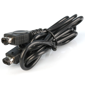 Cable de conexión de enlace de Juego de 2 jugadores, adaptador de cable para <span class=keywords><strong>Nintendo</strong></span> GBA <span class=keywords><strong>Gameboy</strong></span> <span class=keywords><strong>Advance</strong></span> GBA <span class=keywords><strong>SP</strong></span> 120cm - Product Image 1