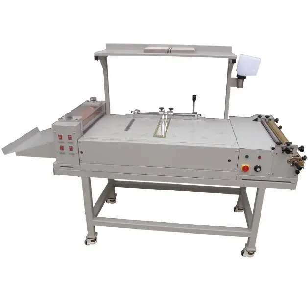 Machine de fabrication de couvercles durs semi-automatiques, v, SK950L